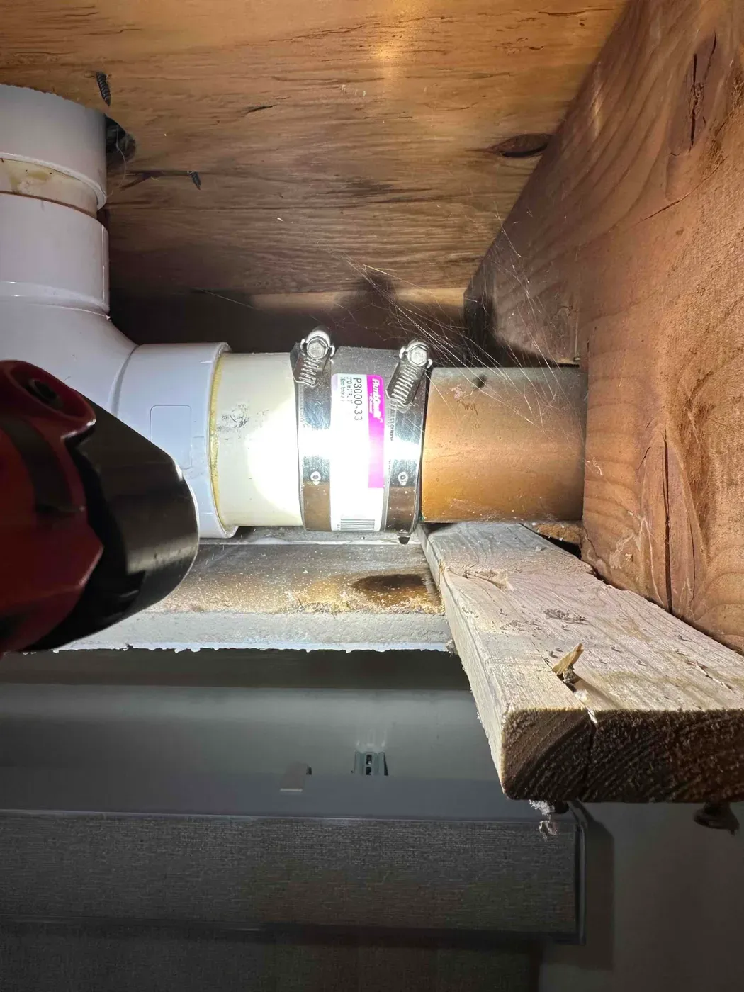 Job photo: replaced pipe that has a hold in it in Bellevue